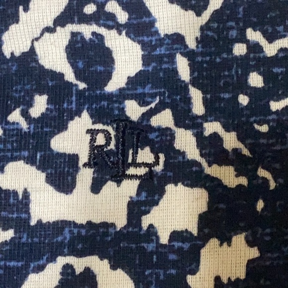 Lauren Ralph Lauren Crewneck T-Shirt Ikat Print Cotton Women’s Size L - Picture 6 of 9